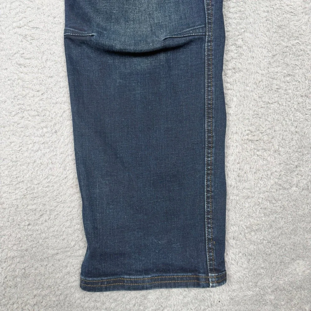 Kuhl Kanvus Jean Mens 39x31.5 Dark Wash Blue Articulated Knee Outdoor Pants - Picture 5 of 12